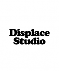logo displace noir